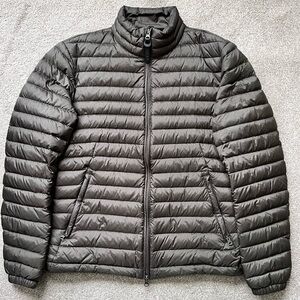 Mens Woolrich Duck Down Lightweight Insulated Puffer Jacket Size Small EUC